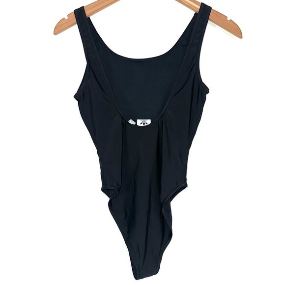Adidas Originals Trefoil Black Logo One Piece Swimsuit Size Small - Picture 13 of 15